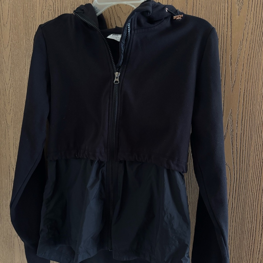 Women's Black Hooded Jacket